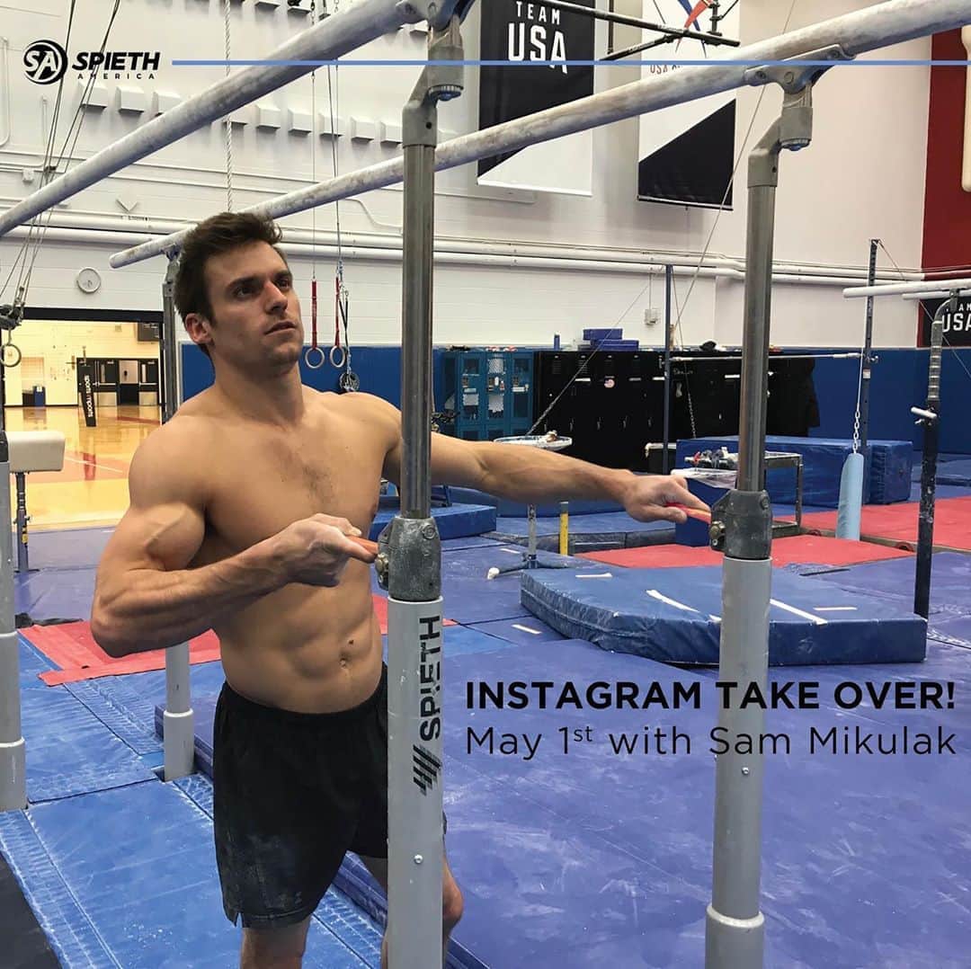 サミュエル・ミクラクのインスタグラム：「Taking over @spiethamerica Instagram! Ask me anything on Friday from 5-6 EST. I’ve been very busy during this quarantine so I have a lot to share!」
