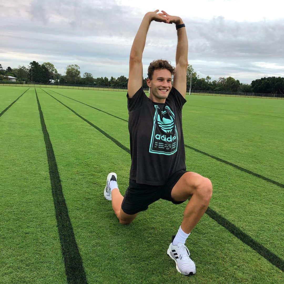 カーティス・マーシャルのインスタグラム：「READY FOR LAUNCH AGAIN 🚀 @adidas @adidasrunning #createdwithadidas #hometeam」