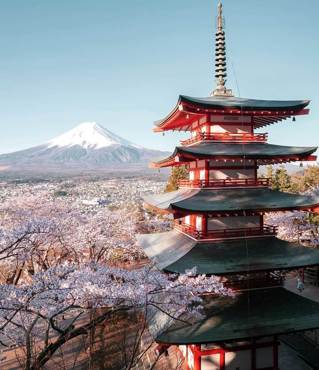 masayaさんのインスタグラム写真 - (masayaInstagram)「新倉山浅間公園 2019 Arakurayamasengen Shrine  #Fuji #MtFuji #shrine #Japan #山梨県 #japan #富士山」4月30日 20時50分 - moonlightice