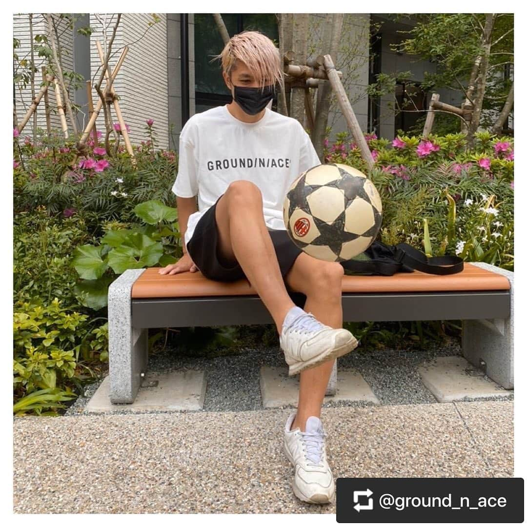 下地奨さんのインスタグラム写真 - (下地奨Instagram)「Affordable Luxury Street Brand . GNA Logo T-Shirts ¥9,000(+tax) Sweat Short Pants ￥14,000(+tax) ​. #groundnace#グランダンエース#GNA#tshirt #shorts #pants #soccer #sports#サッカー #football #フットボール #shortpants #いまスポーツにできること #スポーツ#スポーツコーデ #street#ストリート#streetfashion #ストリートファッション#luxurystreetwear #luxury #下地奨 #サッカー選手 #footballplayer #thankyou」4月30日 20時56分 - sho_shimoji