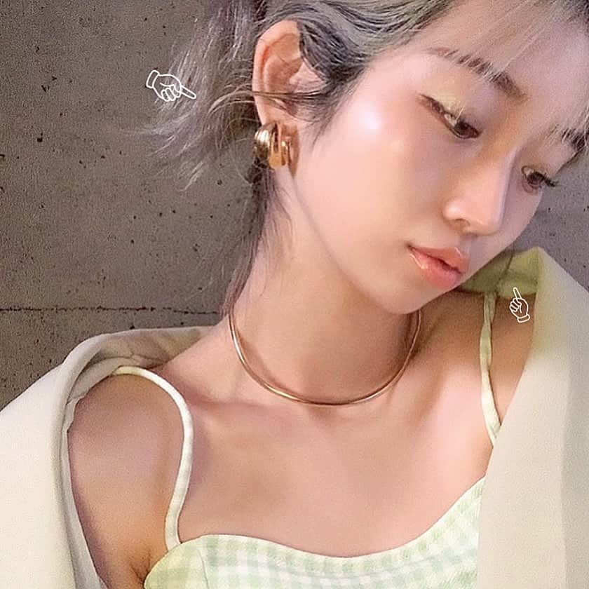 原涼香のインスタグラム：「『 おくれ毛 』は細く繊細に、がトレンド❣️ 簡単アレンジにもサッと映えるんです〜 ㅤㅤㅤㅤㅤㅤㅤㅤㅤㅤㅤㅤㅤ」