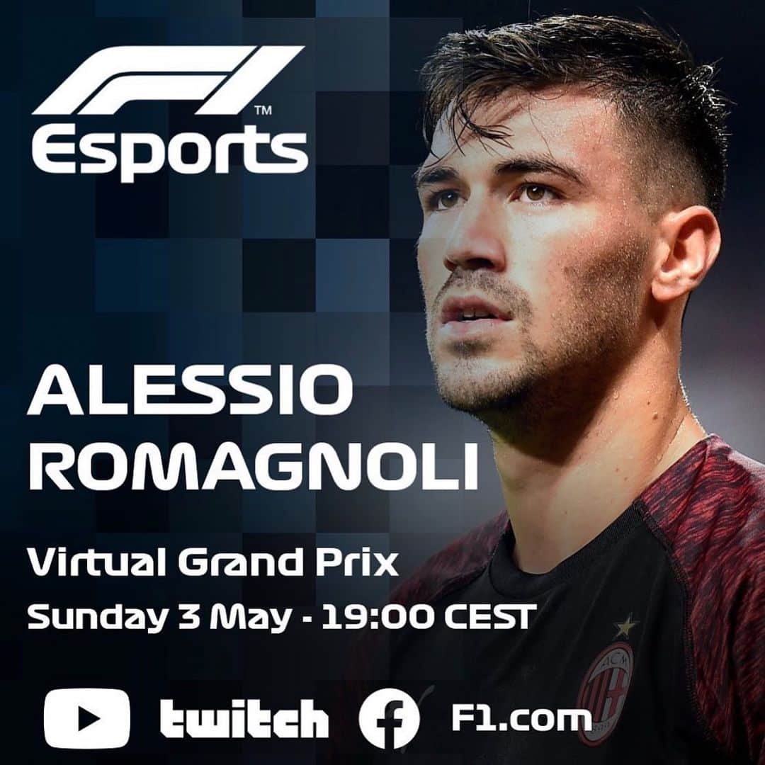 アレッシオ・ロマニョーリのインスタグラム：「#staytuned .... @alphataurif1 @f1」