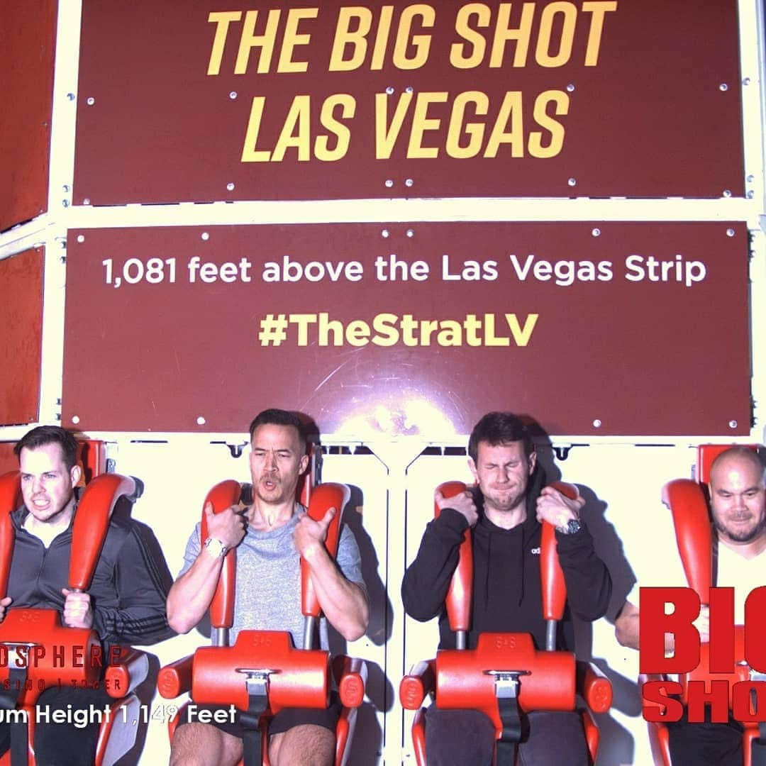 バスさんのインスタグラム写真 - (バスInstagram)「Thursday throwback to the top of the @stratvegas, only two months ago but in a very different world! 🙈 ⠀⠀⠀⠀⠀⠀⠀⠀⠀ ⠀⠀⠀⠀⠀⠀⠀⠀⠀ It's a great time to look back and enjoy some really great memories as well as look forward and start planning the future life for when this is all over. 🙂 ⠀⠀⠀⠀⠀⠀⠀⠀⠀⠀⠀⠀⠀⠀⠀⠀⠀ ⠀⠀⠀⠀⠀⠀⠀⠀⠀ On this day we 'enjoyed' all of the rides at the top of the stratosphere (😲😱😱). The thing I enjoyed most was the face @dan_garrett7 made on the big shot ride 🙈🙈😂😂 We had some great times then, and I'm sure we will have some great times again very soon. ⠀⠀⠀⠀⠀⠀⠀⠀⠀ ⠀⠀⠀⠀⠀⠀⠀⠀⠀⠀⠀⠀⠀⠀⠀⠀⠀ Enjoy the memories we have 📸, look forward to the ones we're going to make ✈️ and most importantly stay safe everyone. ✌🏻🙂⠀⠀⠀⠀⠀⠀⠀⠀⠀ ⠀⠀⠀⠀⠀⠀⠀⠀⠀⠀⠀⠀⠀⠀⠀⠀⠀⠀⠀⠀⠀⠀⠀⠀⠀ #tbt #tbt❤️ #vegas #stratosphere #bigshot #vegasstrip #lasvegas #squad #squadgoals #TwoGaijin #bas #travel #travelphotography #traveltheworld #friends #goodtimes #goodvibes #goodvibesonly #travelgram #lasvegasstrip #stayhome #staysafe」4月30日 21時42分 - basheemskerk_89