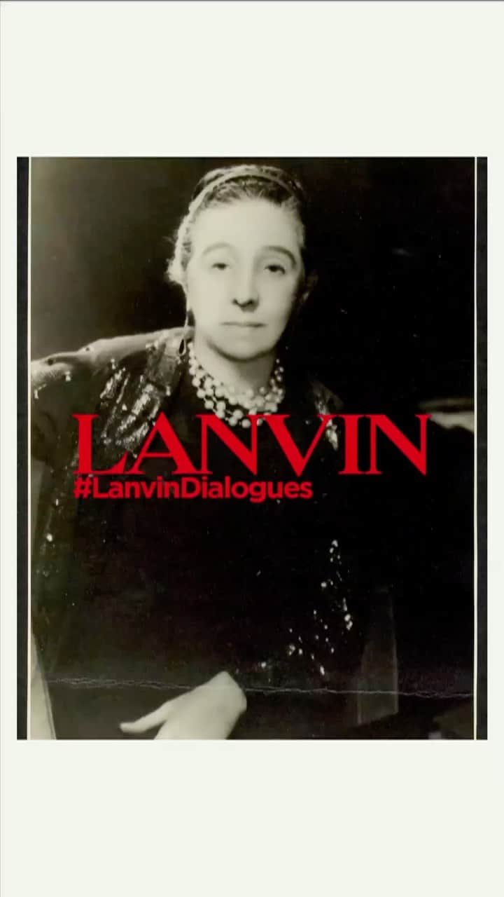 ランバンのインスタグラム：「Second episode: JEANNE LANVIN “Jeanne Lanvin’s beginnings as a milliner and her extraordinary entrepreneurial spirit have run through the house from its foundation in 1889. As the longest surviving fashion house in Paris, the archive reveals not only the transition from Lanvin’s modest beginnings as a milliner, and the evolution of fashionable feminine silhouettes, but how Lanvin presciently branched into sportswear, children’s wear, and perfume.” Judith Clark  We look at #JeanneLanvin through conversations between professor & exhibition-maker #JudithClark (@prefigured_), and Creative Director @BrunoSialelli, the virtuoso milliner @stephenjonesmillinery and curator at the Victoria and Albert Museum in London, #oriolecullen, to discuss Lanvin’s past and present from their home.  Full episode via @Lanvinofficial IGTV. #Lanvin」