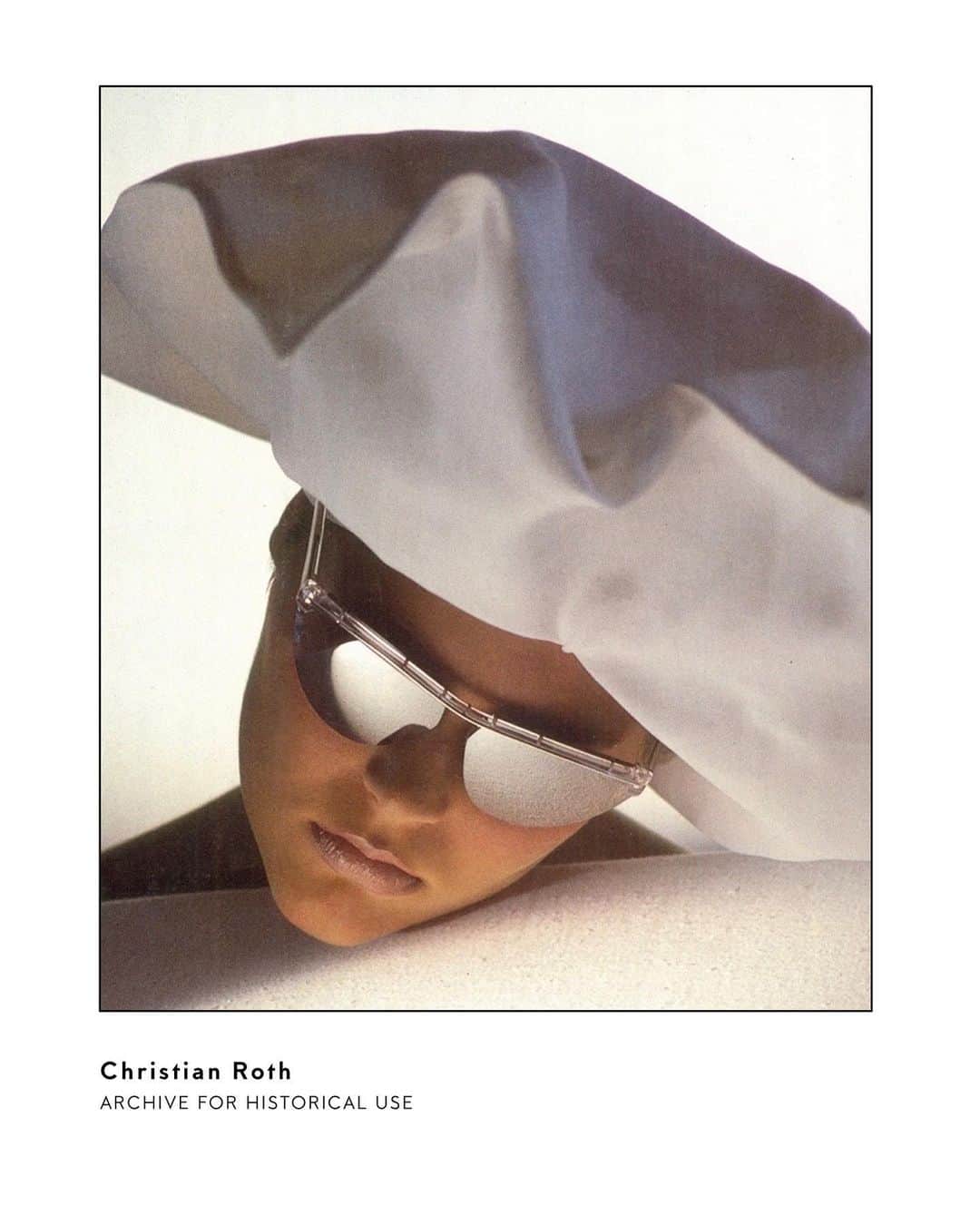 クリスチャンロスのインスタグラム：「Christian Roth, archive for historical use. Series A: Votre Beauté France June 1985」