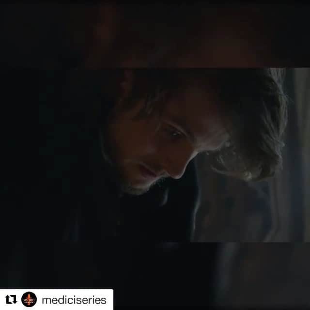 ダニエル・シャーマンのインスタグラム：「Tomorrow on Netflix. May 1st  @mediciseries  Each season is a different time frame. So pick up here and watch the summit of Medici family power and it’s collapse.  @netflix」