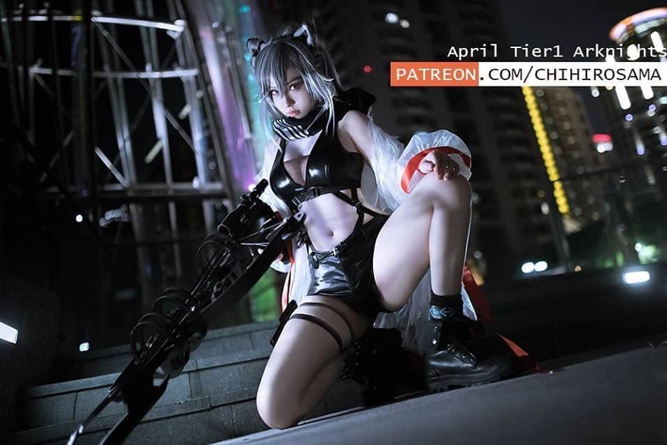 千尋のインスタグラム：「千尋要養成一天Po3次IG的好習慣（？ #明日方舟 #ARKNIGHTS #Schwarz #arknightscosplay」
