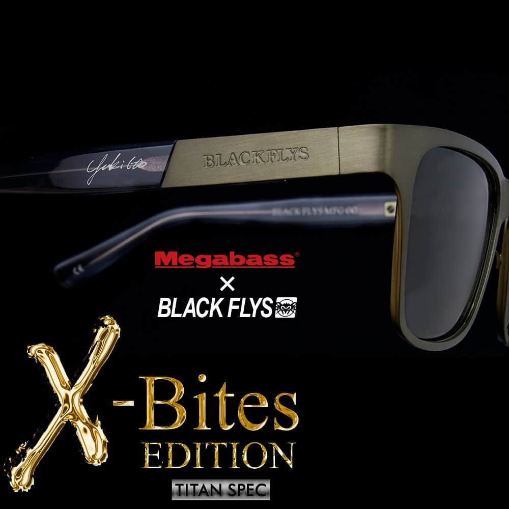 Megabass Inc.さんのインスタグラム写真 - (Megabass Inc.Instagram)「＜オンラインショップ情報＞ 「BLACK FLYS X-Bites EDITION」がチタンを身に纏い更なる進化を遂げました。 フレームは1㎜厚のチタンシートを採用し、軽さと強度を高次元で実現。チタン独特の質感とカラーリングが存在感を放ちます。 ※数量限定販売となります。販売予定数量に達し次第終了となります。 #メガバス #megabass #mymegabass #メガバスオンラインショップ #megabassonlineshop  #伊東由樹 #yukiito #Xbites #XbitesEDITION #Xバイツ #BlackFlys #ブラックフライズ #偏光グラス #偏光サングラス」5月1日 17時59分 - megabass_inc