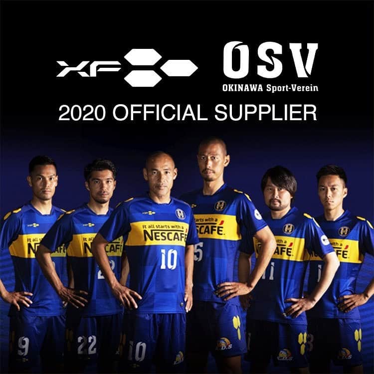 岡根直哉のインスタグラム：「今シーズンのユニフォームが販売開始されました！  @xfjapan  息子のユニ届くの楽しみやわ〜 .  #去年は前俊加工されてた #今年もしてください言うてた #これはされてんのか絶妙な具合 #盛れてる #前俊好きと繋がりたい #沖縄SV」