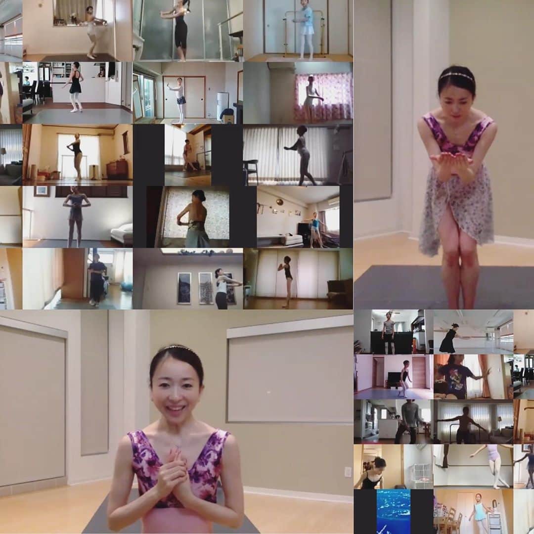 加治屋百合子さんのインスタグラム写真 - (加治屋百合子Instagram)「Beauty of being able to connect with so many people through internet❤️ From Zoom ballet class/variation for an event in Japan few days ago⭐️ 『上野の森バレエホリデイ』企画でクラス&ヴァリエーションレッスンを教えました⭐️ 今は世界中どこにいても、こうやってインターネットを通して皆さんと繋がっていられることが本当に嬉しい💕  #quarentine DAY 50 /#自宅生活　50日目  LEOTARD/レオタード　@yukitard  SKIRT/スカート　@keithlinkdancewear  #ballerina #ballet #teaching #coaching #grateful #love #timedifference #バレエ　#バレリーナ　#嬉しい　#おうち時間 #お家バレエ #上野の森バレエホリデイ」5月1日 18時19分 - yuriko_kajiya