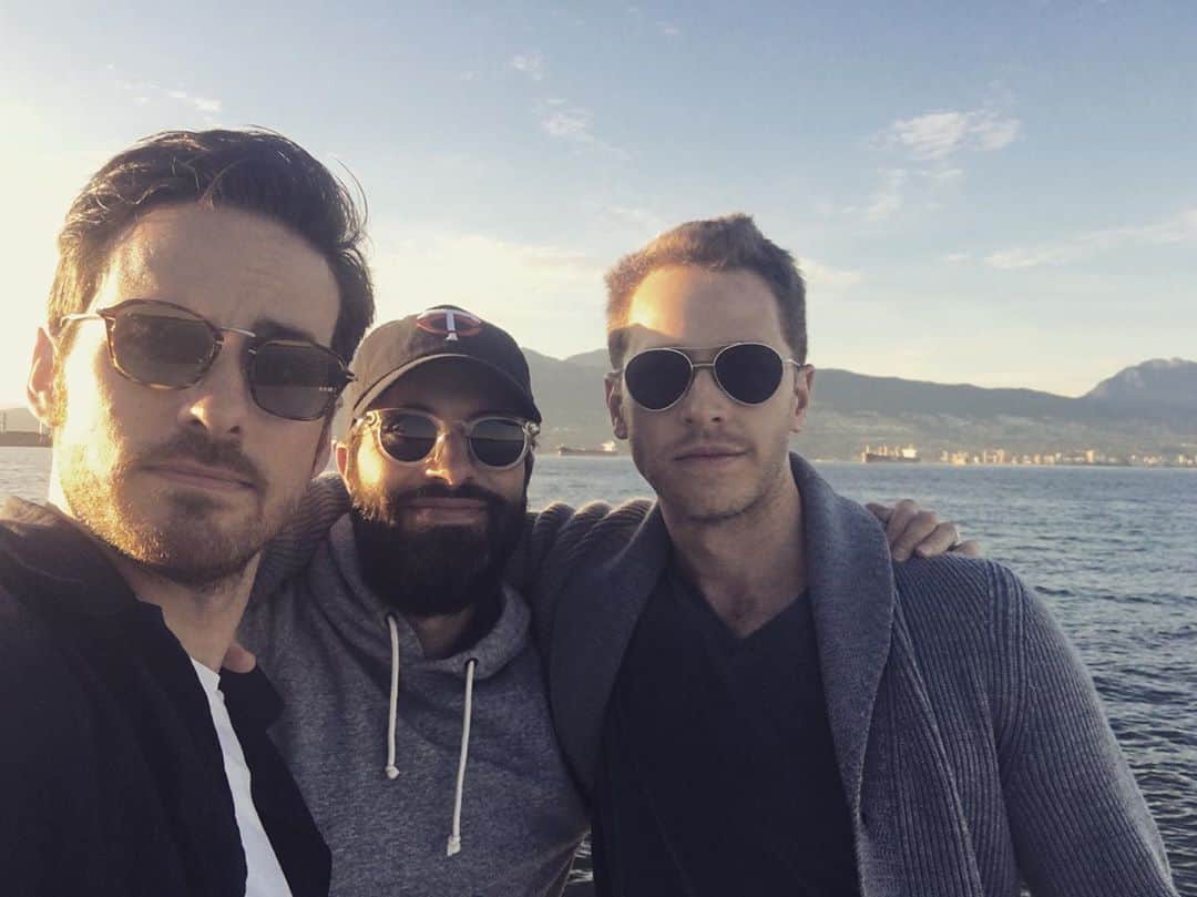 ジョシュア・ダラスのインスタグラム：「#tb #tbt  @colinodonoghue1 @edward_kitsis」
