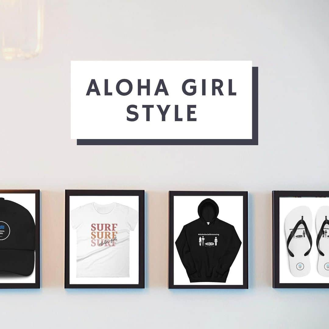 ALOHA☆GIRL 【アロハガール】のインスタグラム：「【Now Open】姉妹サイト @alohagirl.style がオープンしました!!🎉アロハガールのかわいいオリジナル商品が沢山!!👍🏼 . #AlohaSocialDistancing シリーズの売上の5.67%(コロナ)をハワイに寄付しています。 . https://alohagirl.style . #hawaii #honolulu #oahu #waikiki #beach #aloha #alohagirl #mahalo #ハワイ #ホノルル #オアフ #ワイキキ #アロハ #アロハガール #ハワイ旅行 #家族旅行 #ハワイ大好き #ハワイ好きな人と繋がりたい#ビーチ #海 #写真好きな人と繋がりたい #alohagirlstyle」