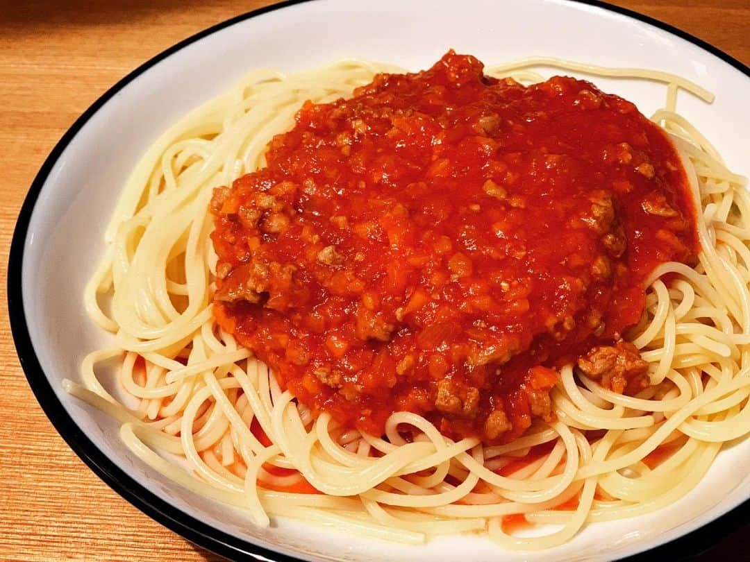 加弥乃さんのインスタグラム写真 - (加弥乃Instagram)「久しぶりのミートソース🍝♡ #lunch #お家時間」5月1日 15時02分 - kayano210