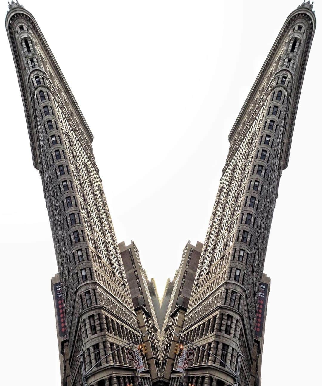 のインスタグラム：「#flatironbuilding  #newyork  #manhattan」