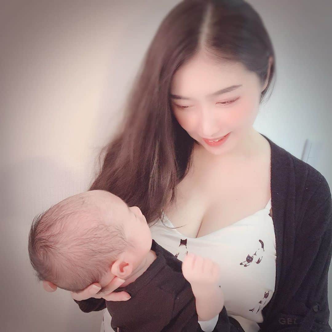 峰なゆかさんのインスタグラム写真 峰なゆかinstagram 我が子ちゃんと私 赤ちゃん 0歳 0ヶ月 Baby 5月1日 16時53分 Minenayuka