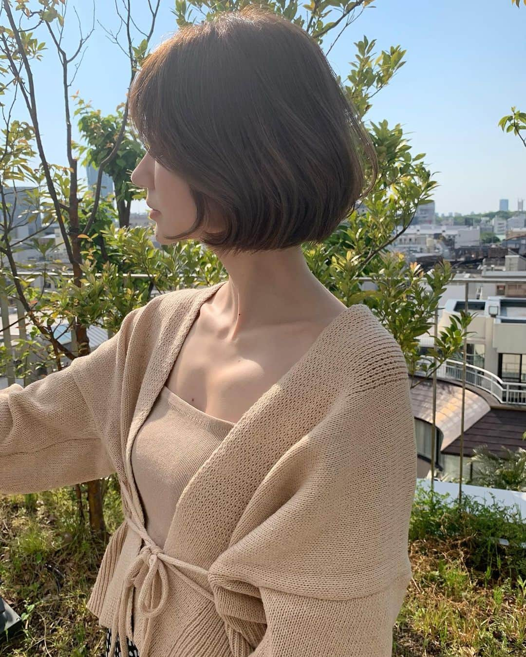 糸原美波さんのインスタグラム写真 - (糸原美波Instagram)「お仕事のために お久しぶりにヘアメンテナンスに ぱっといってきました ~ 🌿 韓国風ボブにしました ♡ 宮川さん いつもありがとうございます 🦙 撮影の時以外 マスクはちゃんとしてました 😷  #韓国風ヘア  #オルチャンヘア」5月1日 16時55分 - minami_itohara