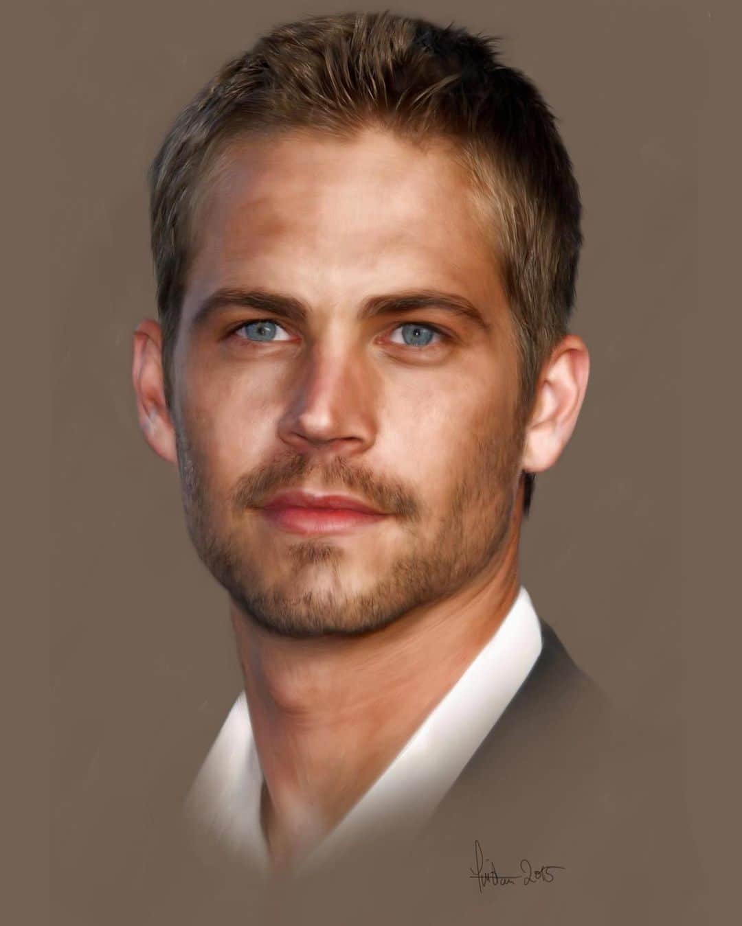 ポール・ウォーカーのインスタグラム：「“Art enables us to find ourselves and lose ourselves at the same time.” - Thomas Merton⁣⁣ ⁣⁣ 🎨: N3ONP5YCHO on DeviantArt⁣⁣ #FanArtFriday #TeamPW」