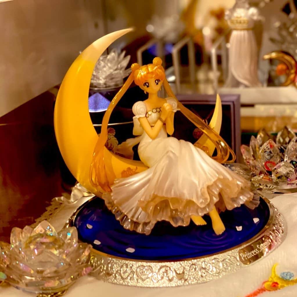 中山恵梨香さんのインスタグラム写真 - (中山恵梨香Instagram)「セーラームーン棚をリニューアルしたのでコレクションのまとめ🌙 🌙 This is ma Sailor Moon collection 🌙 🌙 #セーラームーン #セーラームーングッズ #コレクション #コレクションケース #sailormoon #collection #collector」5月1日 18時44分 - erikanakayama1105