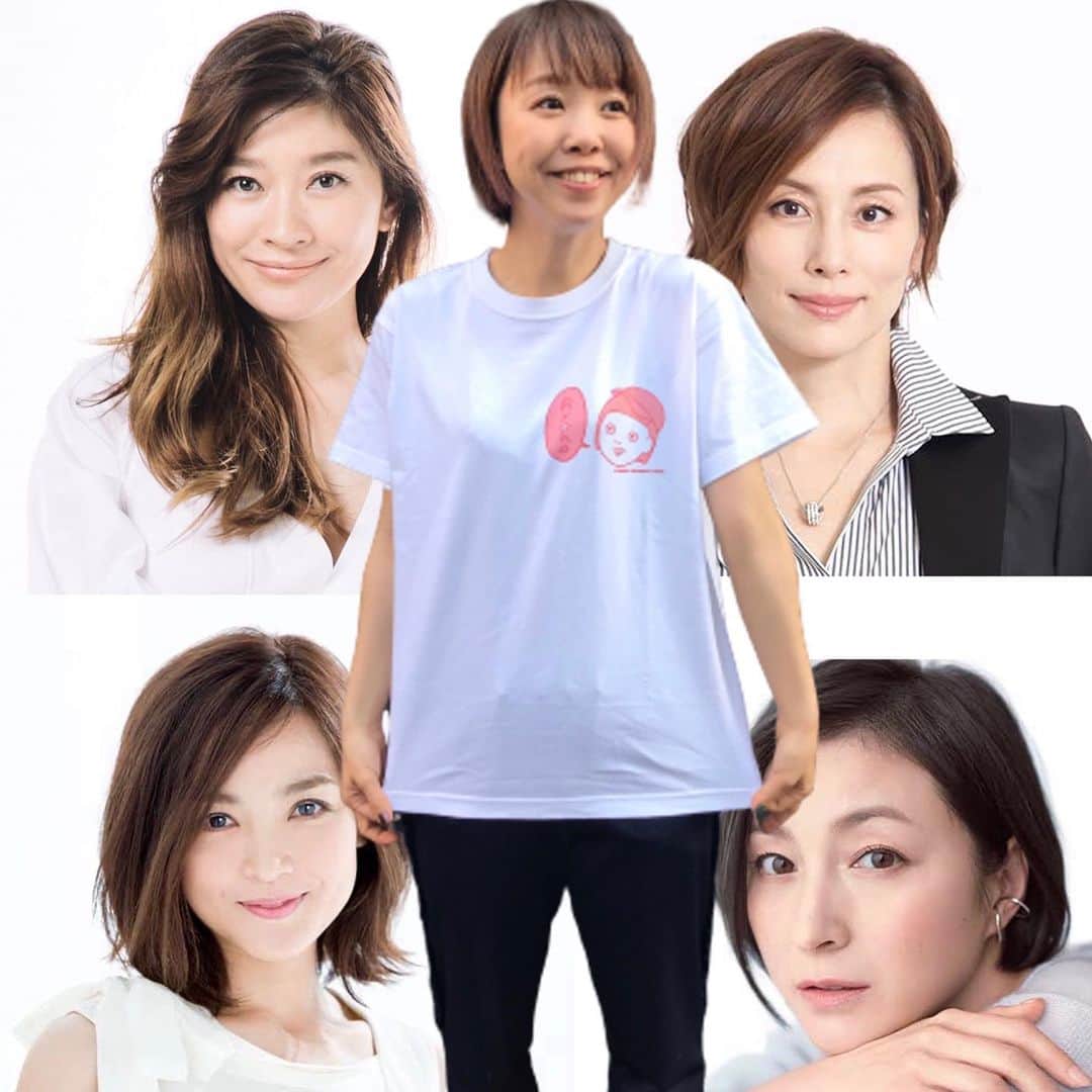 中村涼子さんのインスタグラム写真 - (中村涼子Instagram)「Ryoko Nakamura japan🇯🇵🗻 Tシャツ  届きました！！！！ 全部ちょっとずつ違う生地違いにしました😋 イメージどおりで背景もイメージと合わせてみましたわ🥳  さあ！夏が来ますよお！ #Ryoko #涼子 #って名前強い」5月1日 18時45分 - nakamuraryoko56