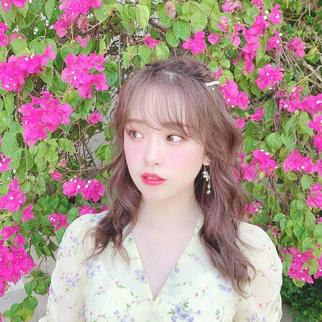 空山菜摘さんのインスタグラム写真 - (空山菜摘Instagram)「♡ 🌺🌺🌺 . . 最近はせっせかと記事を仕込み書く毎日📝 多趣味化が進んでて、 好きなわんちゃんのアカウント見たり〜 好きなアトリエのアート見たり〜 好きな写真家さんの過去投稿見たり〜 インスタの保存欄から美容や旅行が 減ってきております😂 (ちゃんと情報収集しなさいっ) . . 筋トレはちゃんと続けてるよ🤫💕 今日からは毛穴撲滅に励むことにした💪 . . 📸写真は全く関係ないけど バリの大好きなお花💐 . . . . . #バリ島旅行 #バリ旅行 #アヤナリゾート #ビーチリゾート #ジンバラン #バリ旅行  #バリ島 #海外旅行 #旅行大好き #女子旅 #タビジョ #旅行好きな人と繋がりたい #ソラtrip  #リゾートホテル #genic_bali #tabijyomap_bali #学生旅行 #セブ島旅行 #プーケット旅行 #グアム旅行  #南国リゾート #ビーチリゾート #リゾートホテル」5月1日 19時45分 - natsumi_sorayama