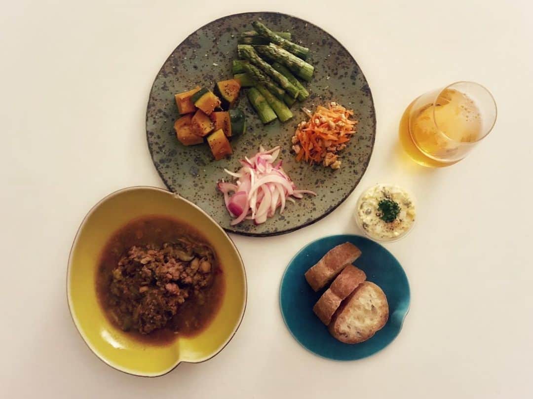 azumiのインスタグラム：「メシ投稿皆さんウザいですよね… これは記録です…  #あずカレー  #あずみメシ #呑めるメシ #おうち時間  #おうちasobi」