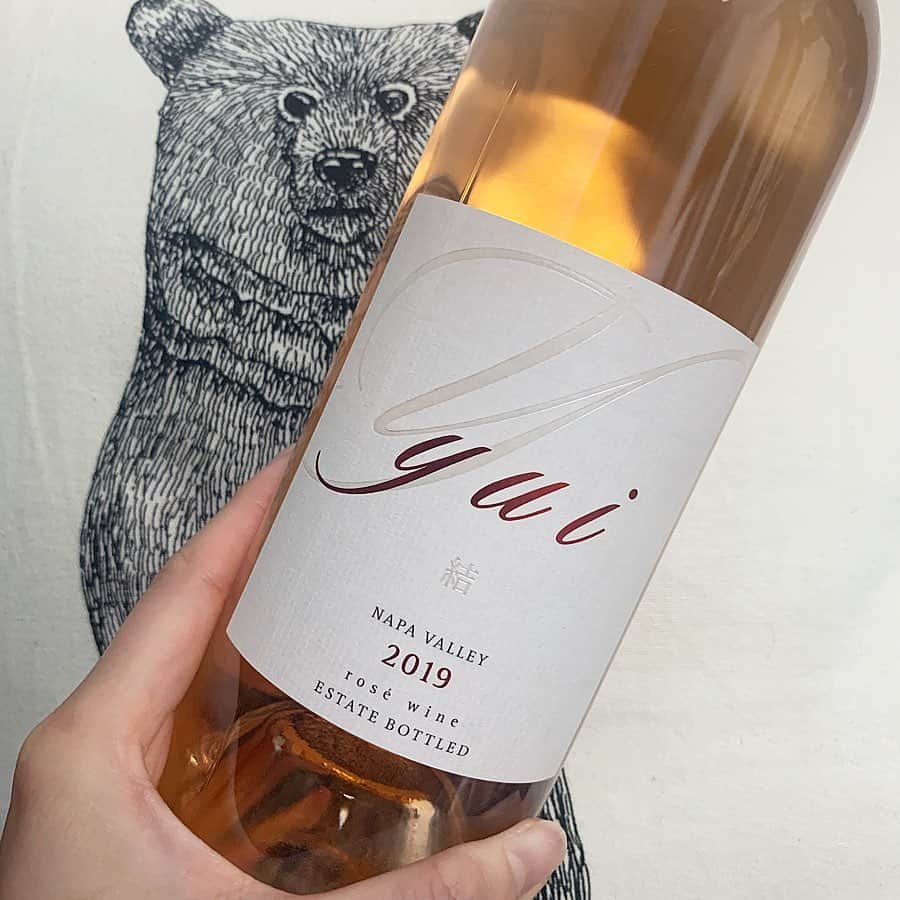 中沢結のインスタグラム：「頂いたロゼワイン🍷」
