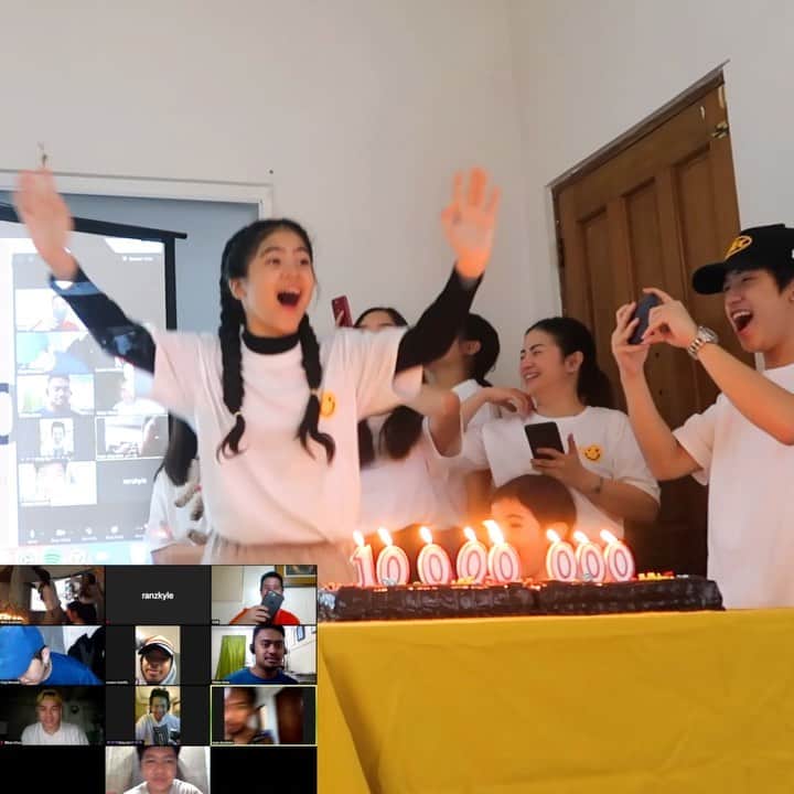 Niana Guerreroのインスタグラム：「the time we hit 10M subs 💎 wasssuppp fam! thank you so much for all the love and support and for making this milestone extra special! we’re 10M stronger yoooo! 🥳❤️🥺」