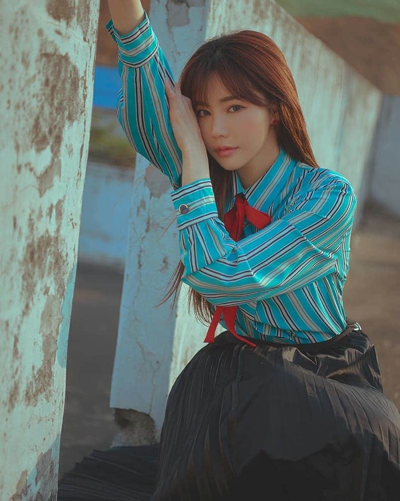 Han Ga Eunさんのインスタグラム写真 - (Han Ga EunInstagram)「Dream✈ Photo @circusbear_z . . #dailylook #photography #model」5月1日 22時16分 - gaeungbebe