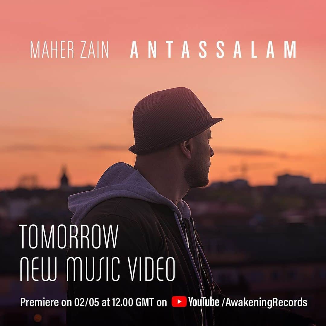 マヘル・ザインさんのインスタグラム写真 - (マヘル・ザインInstagram)「My new music video “Antassalam” will premiere tomorrow at 12:00 GMT! Hit the 🛎 on @awakeningrecords’ YouTube channel and stay tuned 😍 Link in bio!  #Antassalam #new #tomorrow #ramadan2020」5月1日 22時29分 - maherzainofficial