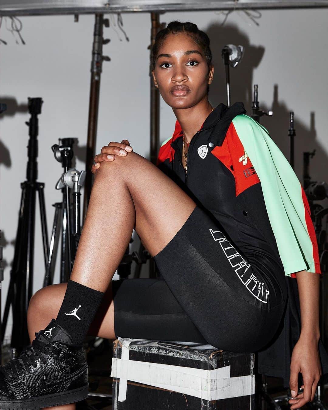 Jordanのインスタグラム：「The new summer staples. The Jordan WMNS Moto collection is available now.」