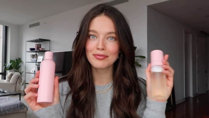 エミリー・DiDonatoのインスタグラム：「I tried Kylie Jenner’s skincare routine for a week and this is what happened.. link in BIO!  Welcome to my skincare diary but also quarantine diary from NYC. 😂 What kind of skincare routine should I try next?!」