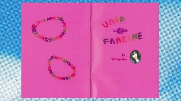 UNIFさんのインスタグラム写真 - (UNIFInstagram)「° 𐐪𐑂 ♡ ⭒ Happy Birthday ⭒ to our super talented illustrator @myokahara ♡ 𐐪𐑂 °  here is a fan zine she made for unif! ・★・・」5月2日 4時55分 - unif