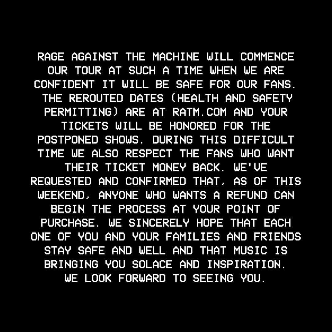 RAGE AGAINST THE MACHINEさんのインスタグラム写真 - (RAGE AGAINST THE MACHINEInstagram)5月2日 5時13分 - rageagainstthemachine