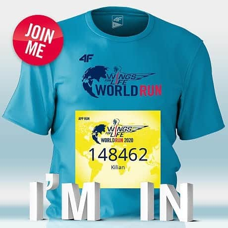 キリアン・フィッシュフーバーのインスタグラム：「Join me at the #wingsforlife #worldrun this Sunday! Get the app in the appstore and check out the link in bio. Pic 2&3 from WfL Worldrun Izmir, 2017 @wingsforlife @redbullaustria @wflworldrun」