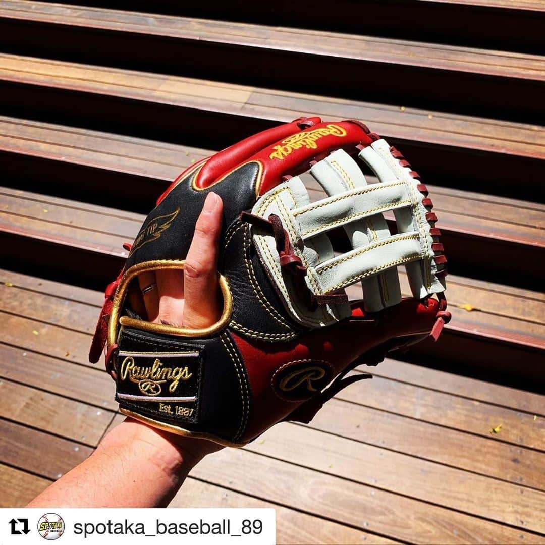 Rawlings Japanさんのインスタグラム写真 Rawlings Japaninstagram Repost Spotaka Baseball With Get Repost Rawlings Hoh Major Style New Model 最近 こっち系のエロいの配色 すっきゃわ 年齢を重ねる