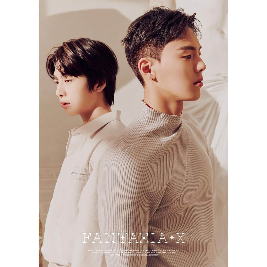 Monsta Xさんのインスタグラム写真 - (Monsta XInstagram)「MONSTA X MINI ALBUM <FANTASIA X> ⠀ 📌 #CONCEPT_PHOTO #2 #셔누 #SHOWNU #형원 #HYUNGWON ⠀ #몬스타엑스_컴백 #몬스타엑스 #MONSTAX #MONSTA_X #FANTASIA_X #몬스타엑스5월11일컴백 #몬스타엑스판타지아엑스 #몬스타그램 #MONSTAGRAM」5月2日 22時00分 - official_monsta_x