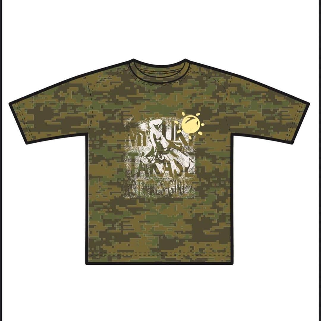 高瀬みゆきのインスタグラム：「【高瀬みゆき初オリジナルTシャツ】 【限定販売 予約受付開始‼️】 アクトレスガールズネットショップにて受付開始‼️ https://actwresgirlz.shop-pro.jp ◆カラー 迷彩/黒/赤 ◆サイズ S/M/L/XL ◆価格 迷彩 4,500円 黒・赤 4,000円 ◆申込期間 5月2日～11日まで ◆支払方法 銀行振り込み ゆうちょ振込  その他のお支払い方法 ・コンビニ決済 ・PayPal ・キャリア決済 (docomo,au,ソフトバンク) ・楽天ペイ をご希望の方は(https://miyuposu.stores.jp)にて受付致しますが、消費税分高くなっております⚠️ご注意下さい🙏⚠️💦」