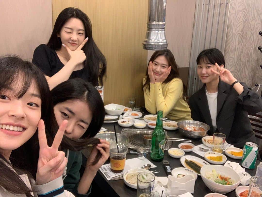 シン・ドヒョンのインスタグラム：「율제병원 여직원 회식」