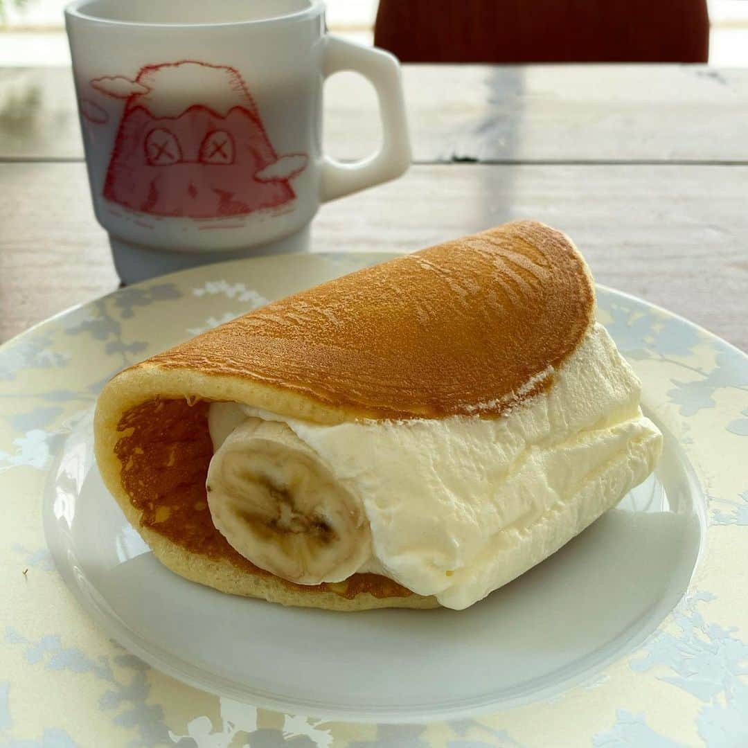 SHUHEI.Kさんのインスタグラム写真 - (SHUHEI.KInstagram)「ホットケーキ屋さんのまるごとバナナ」5月2日 15時54分 - kamishu14