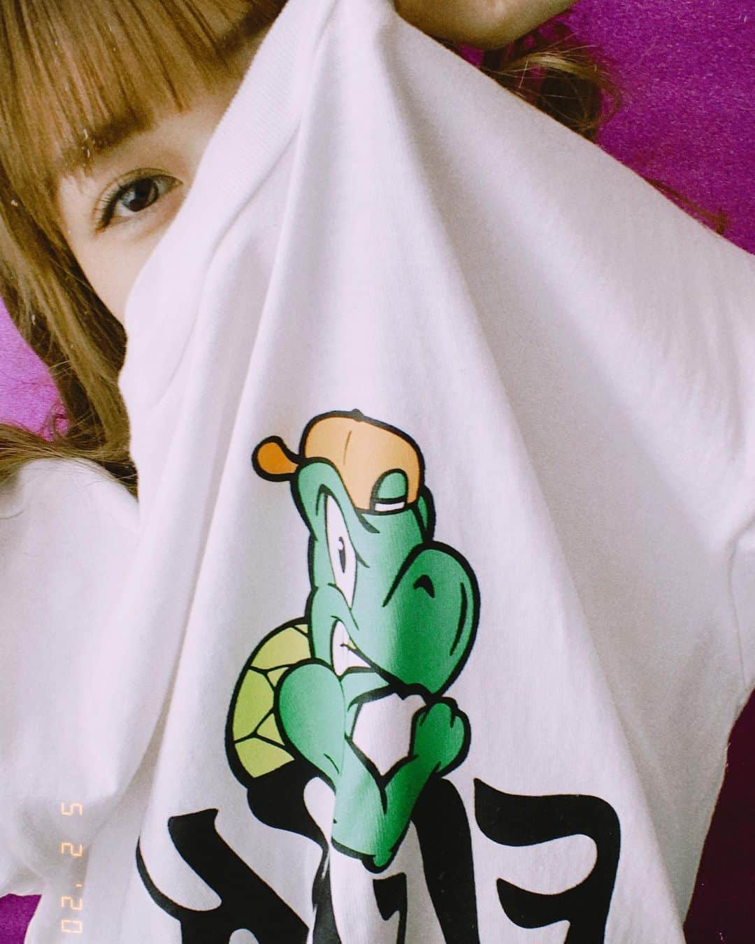 生見愛瑠さんのインスタグラム写真 - (生見愛瑠Instagram)「🐢💪🏻」5月2日 16時03分 - meru_nukumi