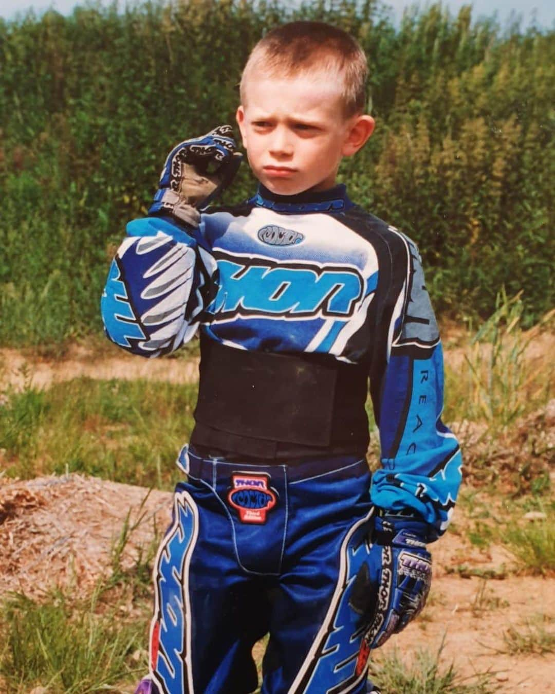 ロリス・カリウスさんのインスタグラム写真 - (ロリス・カリウスInstagram)「Back in the days when I was riding my first rounds on the Moto-Cross 😎🏁🥇」5月2日 22時32分 - loriskarius