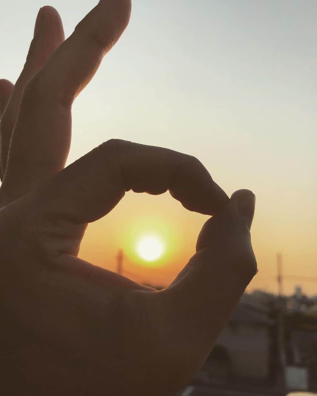 Keen（C&K）さんのインスタグラム写真 - (Keen（C&K）Instagram)「コーンコン🦊  夕陽を楽しむのは自粛してても変わらずできるんだなぁ☺️ #夕陽 #綺麗」5月2日 17時56分 - keen_ck