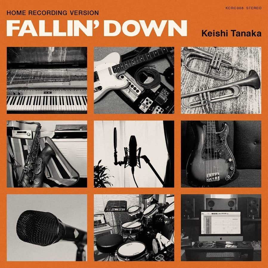 田口恵人さんのインスタグラム写真 - (田口恵人Instagram)「‪Keishi Tanaka「Fallin' Down」ベースで参加してます!! 皆それぞれの家で録音した音が重なっています。‬﻿ ‪ケイシさんデモからどんどん音が重なって完成に向かう過程を家に居ながら体験出来たのは凄い楽しかったです。﻿ ﻿ 家で録ったものを世に出すにあたって、正直疎かった宅録技術を矯正出来たのは良い経験させてもらいました。﻿ ﻿ ベースはいつもの相棒Fender 66年のプレベ﻿ ライブでも使ってるNeveのRNDIを通して録りました。ミックスしてくれたエンジニアの柳田さんの腕もめちゃくちゃありますが、良い音になったんじゃないかな？﻿ ベースラインもサビのフレーズ、気に入っております。最近ハマってる音使い。﻿ 兎に角楽しかった‼︎ ﻿ ﻿ ﻿ ・・recording meno・・﻿ Bass : Fender 66'precision bass﻿ DI : Neve RNDI﻿ DAW : Logic pro x ‬﻿ ﻿ ﻿ ‪どうぞ聴いてみてくださいね。‬ ‪購入はこちら💁‍♂️‬﻿ ‪note.com/keishitanaka‬﻿ ﻿ #keishitanaka #homerecording」5月2日 20時05分 - keitytaguchi