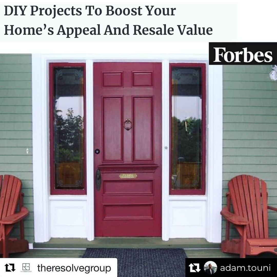 ブリタニー・ダニエルさんのインスタグラム写真 - (ブリタニー・ダニエルInstagram)「My husband @adam.touni is featured in @Forbes magazine, sharing how #DIY projects can add value to your home. “I was recently featured in @Forbes, discussing why right now is the perfect time to tackle home projects that will add value and appeal to your home. Head to the link above to read more.⁣⁣ ⁣⁣” @theresolvegroup  DRE #01425837 #01880106 #01909507 | #fbf #theresolvegroup #homeinteriors #homedesign #dreamhome #interiordesign #architecture #compass #agentsofcompass #luxurylisting #luxuryrealestate #compasscalifornia #virtualrealestate」5月3日 1時55分 - iambdaniel