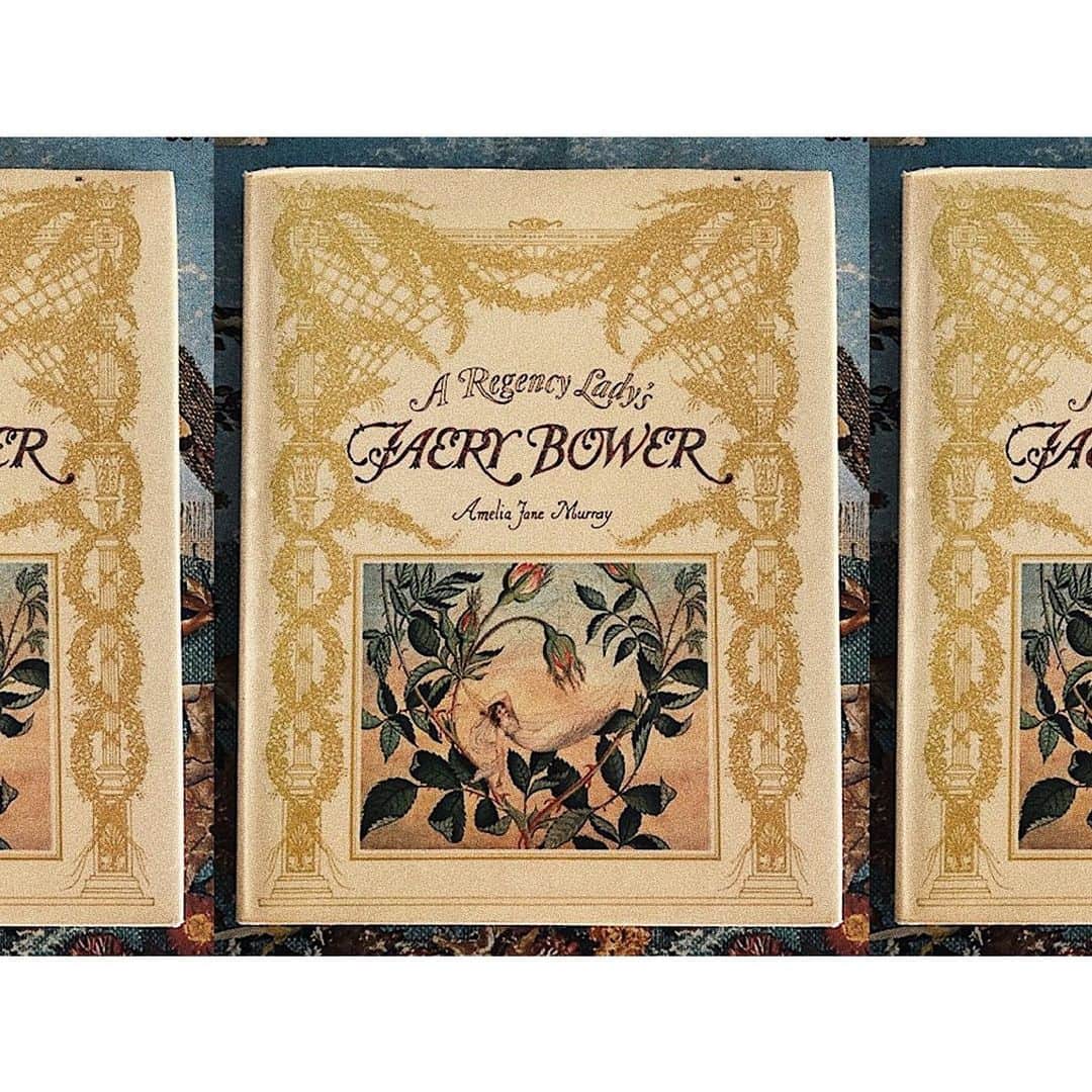 松尾レミさんのインスタグラム写真 - (松尾レミInstagram)「#bookcoverchallenge 6日目はAmelia Jane MurrayのA Regency Ladys Faery Bowerです。コティングリー妖精事件を元に97年に製作された映画"フェアリーテイル"の虜になった小学生の私は、手に入る様々な妖精文献を読み漁り、今では妖精への憧れと共にイギリスのヨーク地方やアイルランドに足を伸ばしている訳ですが(妖精探究はまだまだ続くよ)ずっと大切に近くに置いていた本はこれでした。あと、井村君江先生の"妖精の国への誘い"。元はと言えば妖精好きがきっかけでトラッドフォーク、アシッドフォーク、サイケが好きなったし、そこからミュシャへ繋がったり、幻想文学の世界や、1910年代のお月様ブーム、マジックブームへの興味に繋がるのでした、、。GLIMの詩にもたくさんそういう言葉が散りばめられているのよ。」5月3日 15時39分 - remimatsuo