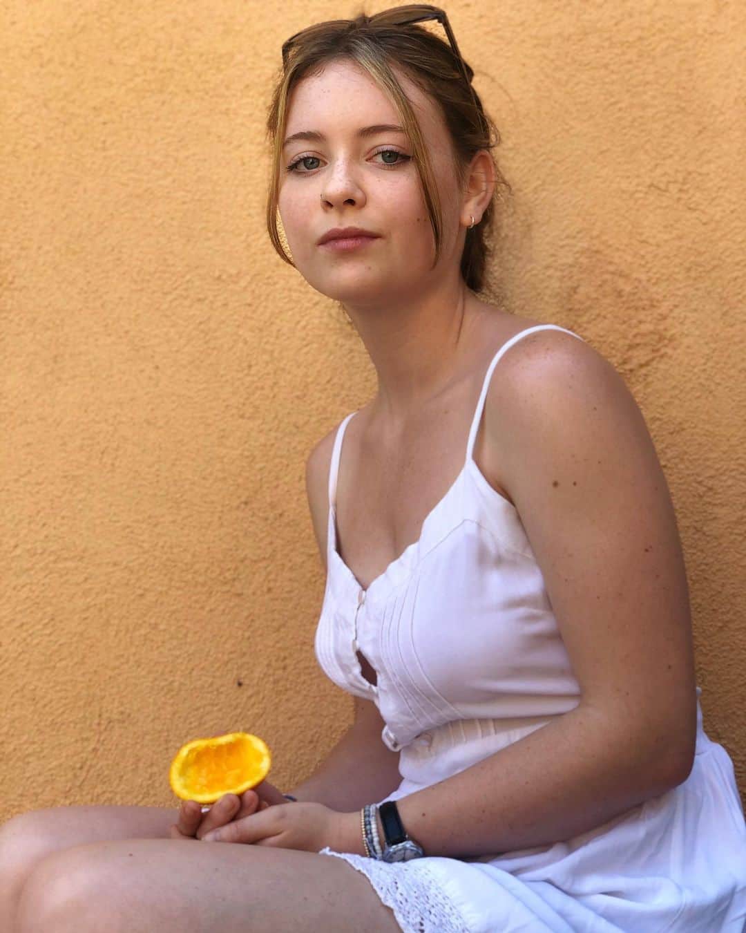 のインスタグラム：「ORANGE.  @julittascheel So grateful you won’t let me get BLUE!」