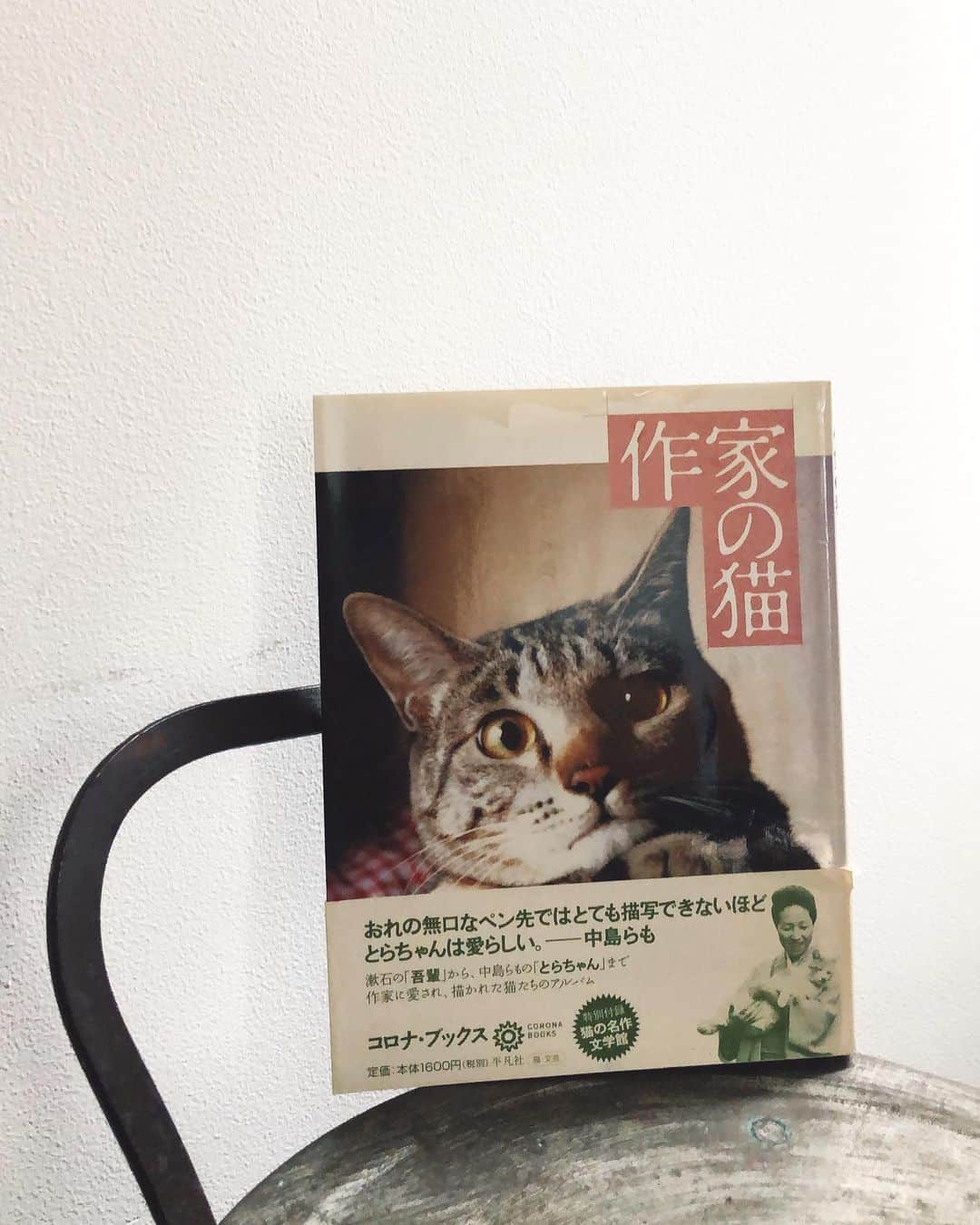 山本浩未さんのインスタグラム写真 - (山本浩未Instagram)「★ブックカバーチャレンジ 7日目★「作家の猫」コロナ・ブックス  最終日の本は愛する猫で。しかも"コロナ・ブックス" 😅頑張りまっす！  ずっと動物が苦手でした。それは幼少期に全然面倒みなくてかわいそうな事しをしてしまったという経験があったから😣  ある時期、自分の"優しさ"が猛烈に枯渇している時があったんです。その時、優しい人たちは皆、猫を飼っていました。それで、わたしも猫を飼えば優しくなれるかも、、と。それから猫を迎えいれるまで一年ほど、ホントに凄く熟考し、やって来たのが白黒ミックスのそっ君でした。初めての猫との生活は「わたしはね、ママじゃなく姉だから。フィフティフィフティでいきましょ」と、ある距離を持って接したのですが、ひと月後には、食べちゃいたいくらい愛しい存在になっちゃった😆💕💕💕💕💕 これは古今東西の作家たちの猫バカっぷりに激しく同意しつつ、作家たちの知らなかった一面から妄想する楽しみもあって好きなのデス。  という事で、ラストのバトンは10日前からインスタ担当になったという#君島十和子 さん @ftcbeauty.official へ❣️ 美のカリスマ十和子さん、美しいのはもちろんだけど、可愛く、楽しく、賢く、真面目でとっても正直者。だから十和子さんが作るコスメは信用出来るのデス😉 では、SNS初心者の十和子さ〜ん、よろしくお願いいたしまっす😄💕 #チャレンジ最終日  #作家の猫 #コロナブックス #猫　#catlife  #ブックカバーチャレンジ #bookcaverchallenge #ブックカバーチャレンジ7日目 #book #本 #📕 #📖#📚#📘」5月3日 12時50分 - hiromicoy