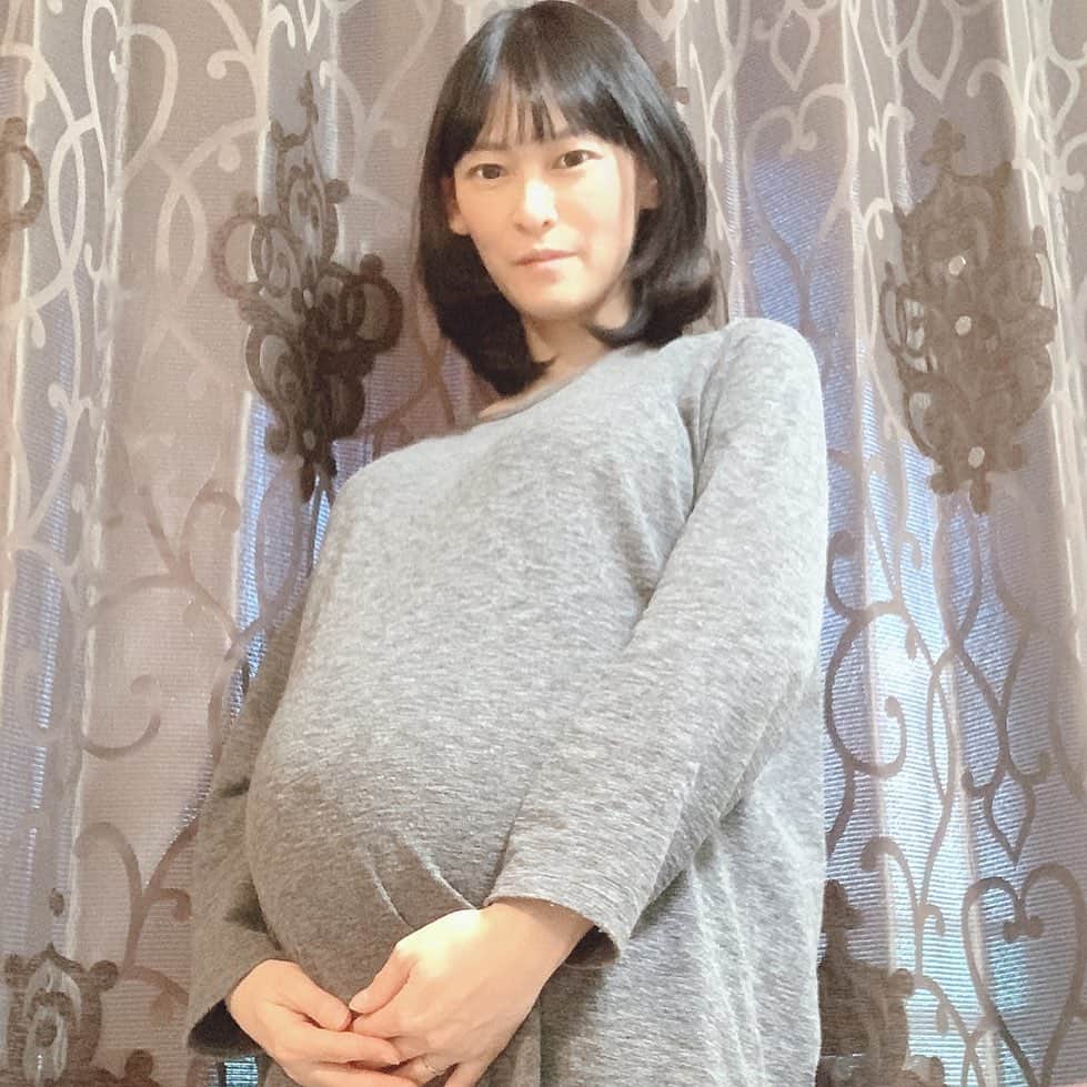 畠山潤子さんのインスタグラム写真 - (畠山潤子Instagram)「マタニティの記録として、日に日に大きくなるお腹の大きさ記録でもしておこうかと📝 今日から妊娠27週に入りました。 あと1週間で妊娠8ヶ月に入ります。 双胎妊娠の威力ですでにお腹は単胎妊娠の臨月並みの大きさなので、座っているだけでも苦しいけど、もう少し頑張らないと^^; 出産前に家の中でやっておきたいことは沢山あるのですが、日々の家事だけでもすぐお腹が張ってしまうのでなかなか進まず、、、そして、管理入院にならないように出来るだけ安静に過ごしたいと思います。 #mamalife #赤ちゃんのいる生活 #2歳児 #双子妊娠 #双子 #双胎妊娠 #妊娠27週 #妊娠7ヶ月 #2歳1ヶ月 #maternity #マタニティライフ #コロナ #引きこもり生活 #stayhome #staysafe #たまひよ #ママリ #トツキトオカ」5月3日 13時43分 - junko_hatakeyama