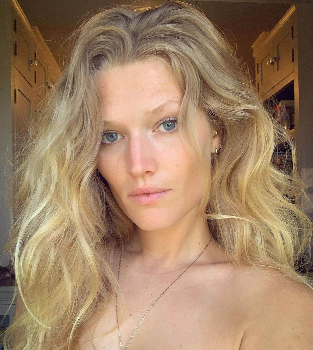 トニ・ガーンさんのインスタグラム写真 - (トニ・ガーンInstagram)「My hairs loving this isolation from everything and everyone 🦁」5月4日 2時25分 - tonigarrn