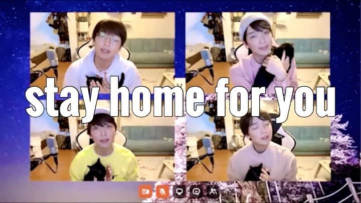 佐香智久のインスタグラム：「✨🏠stay home for you🏠✨ オリジナル曲です！ お部屋MVも素敵に撮れた！ 早くみんなに会えますように🐈  full↓ youtu.be/-rP0yhfRjJI」